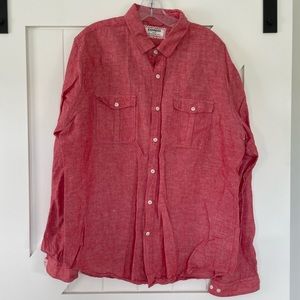 Express brand long sleeve button down